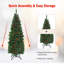 Sapin de Noël artificiel 7,5 'avec 350 lumières claires/blanches pré-éclairé-945341056