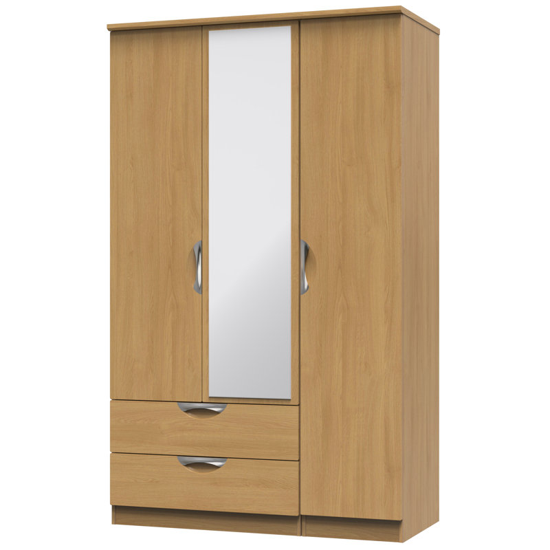 Bhodhini Manufactured Wood Wardrobe