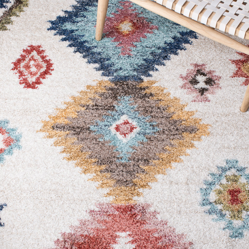 Engelman Performance Southwestern Rug, Round 6'7"