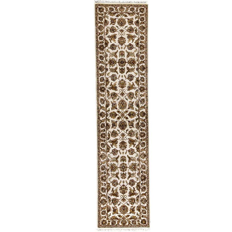 Oriental Area Rug in Beige/Ivory/Brown