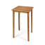 Table de bar d'extérieur carrée en bois-563487577