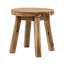 Table d'appoint en bois 16 x 16 po, solide et élégante pour le design d'intérieur