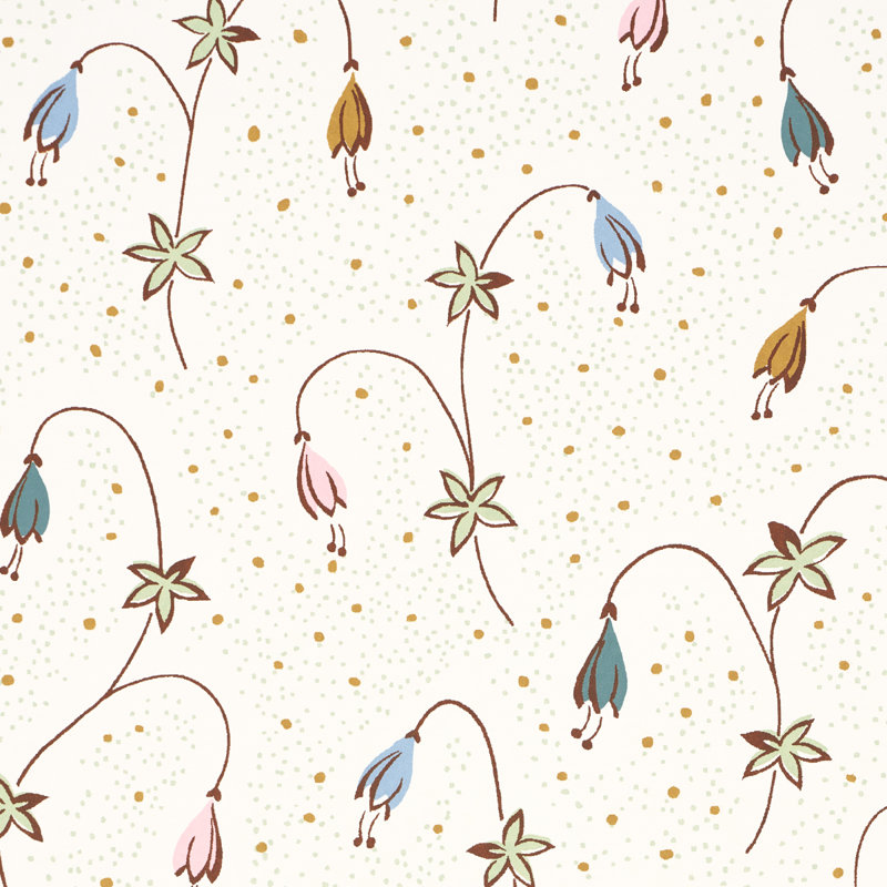 Lolly Floral Wallpaper, Confetti