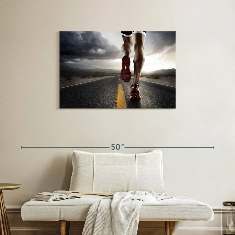 Sireci Highway Run, 24" H x 36" W