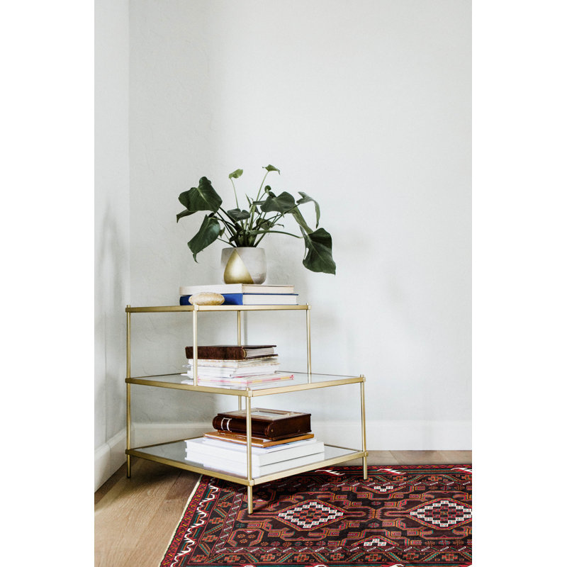 Tapis brun foncé Teimani 3 pi 9 po x 7 pi 1 po