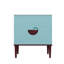 Ensemble de meuble-lavabo avec lavabo en céramique 30 po et armoire de rangement avec 2 tiroirs