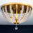 Gateshead 3 - Light 16.5" Chandelier Style Bowl Flush Mount