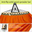 Support universel pour hamac - acier - toile - orange-1873194403-1873194415