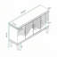 Armoire 70 portes 4 portes L 70,07 "-397504193