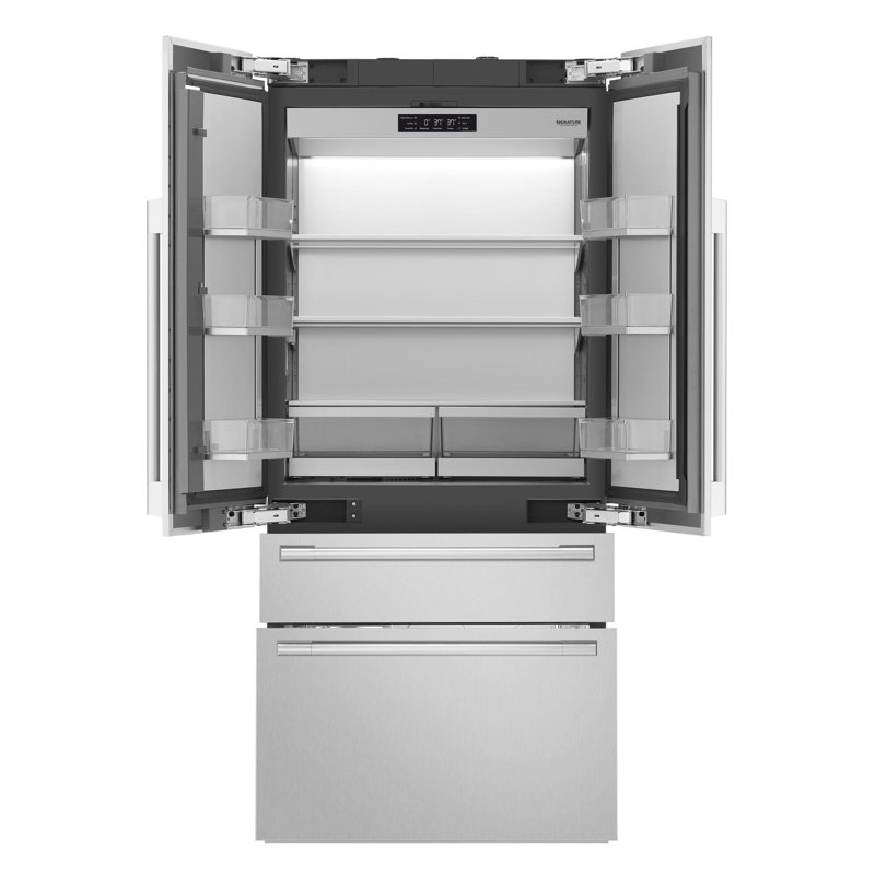 36-Inch Built-In French Door Refrigerator