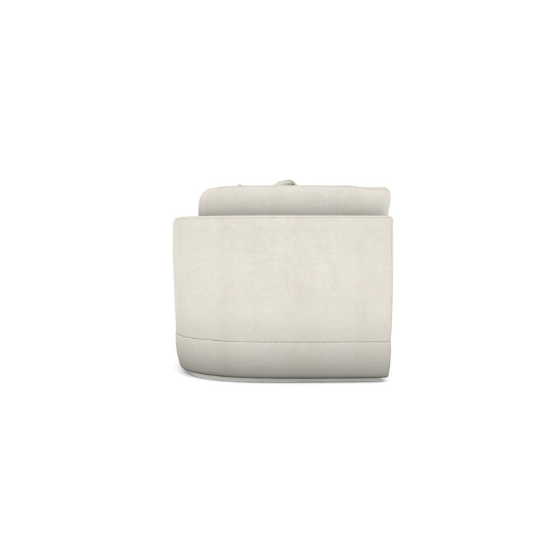 3-Piece Boyden Curved Corner Sectional, Casa Blanca, Nadia Parchment Crypton®