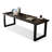 Black Rectangular Solid Wood writing desk-118312003-118312013