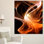" Orange 3D Shaped Fractal Design "