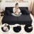 Boneless Oversized Double Chaise Lounges Indoor, Upholstered Boneless Cloud Stupendous Oversized Chaise Lounge Couch Luxury Sofa Bed Deep Seat, Corduroy Lounge Chair,2 Pieces-1701970781