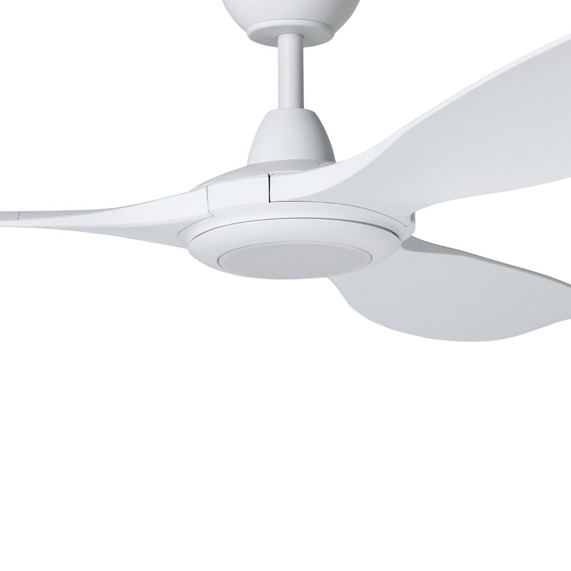 Gabryele Ceiling Fan, 60", White, White