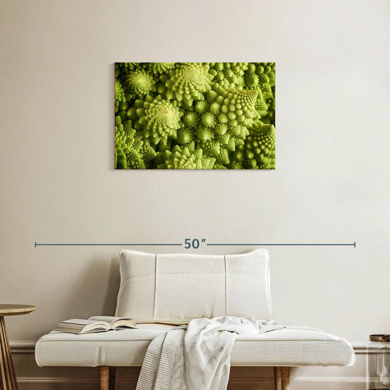 Broccoli Romanesco frais, H 20 po x l 30 po