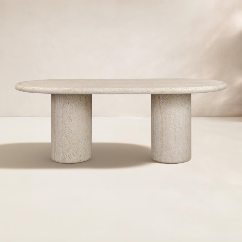 Friedman Shira 78" Concrete Outdoor Dining Table