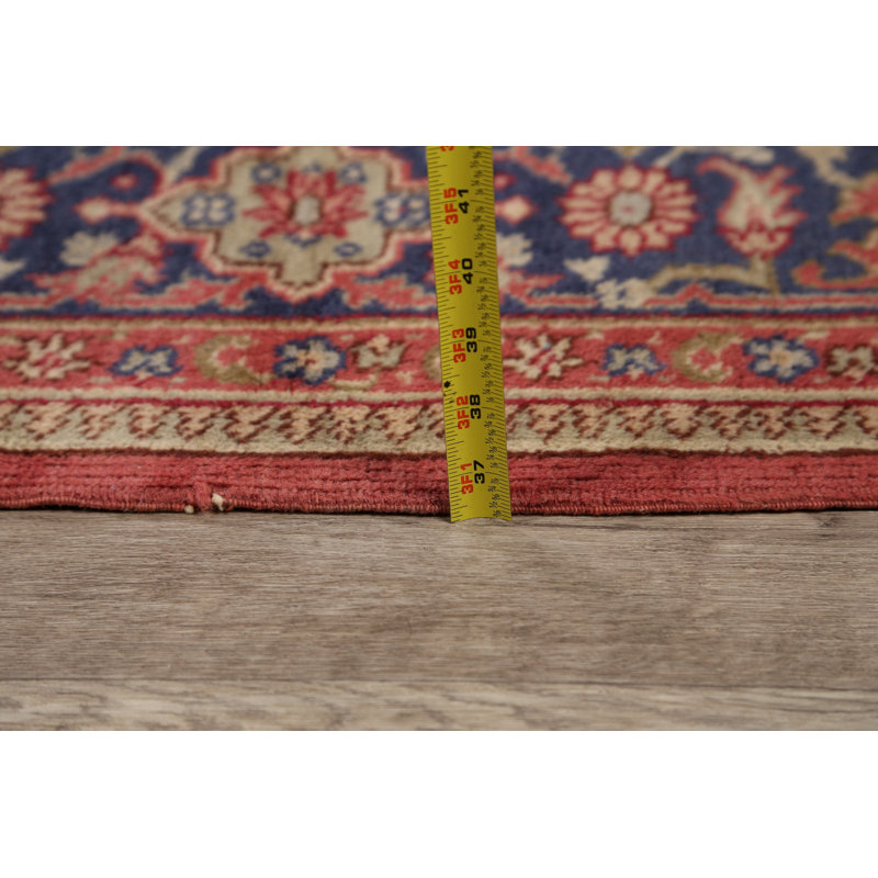 One-of-a-Kind 8'11" X 11'2" 1970s Wool Area Rug in Red