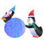 Fauteuil gonflable 6 pi. Blue Penguins