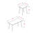 Packer Table Set 3pcs