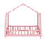 Lit de plancher avec auvent, balustrades et toit-1270994066-1270994063