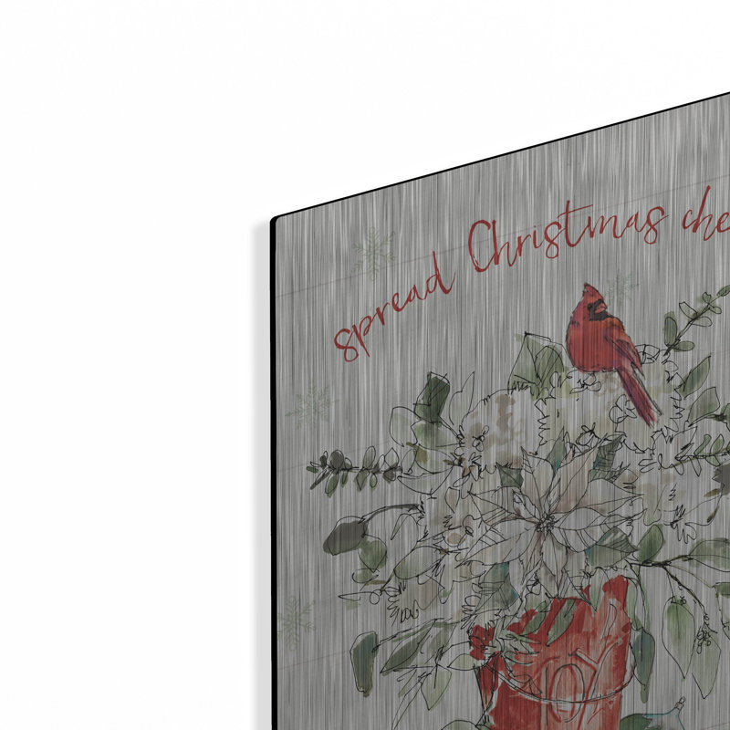 «Modern Farmhouse V Christmas» par Anne Tavoletti, H 16 po x l 12 po