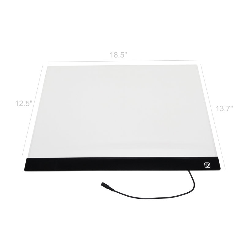 Fixturedisplays® A3 17X11" Thin Tracing Light Box LED Light Pad Light Tracer For Artcraft Tracing Animation Drawing Sketching Calligraph 18154