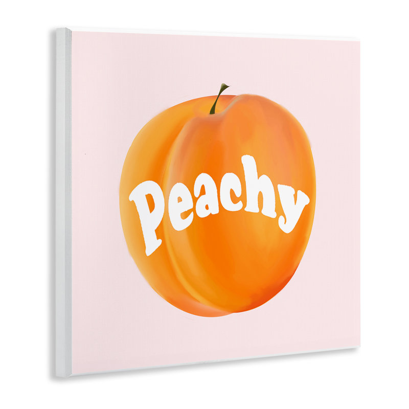 "Peachy Fruit", art mural par Ashley Singleton