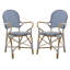 Chaise de patio empilable Androula