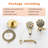 Wall Mounted Shower System With Handheld Shower Single Handle Complete Shower Faucet Set Brass 2-In-1 Shower Trim Kit With Rough-In Valve-113698038