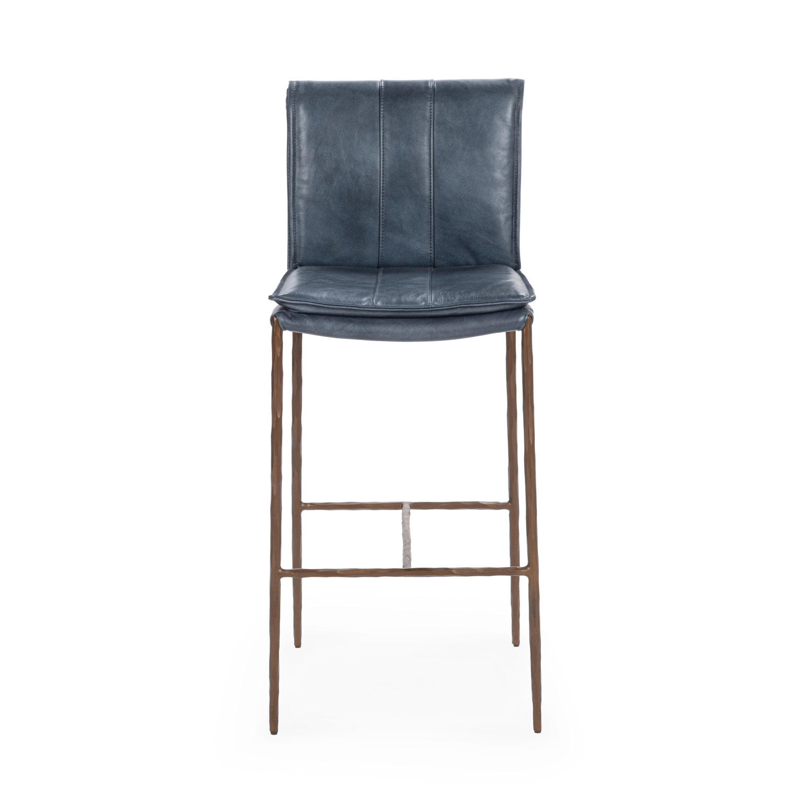 Mayer Bar and Counter Stool, Bar Stool (31" Seat Height), Ocean Blue