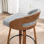 Swivel Upholstered Counter Stool-1386048412