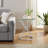 Jefre Tempered Glass Top End Table with Plated Metal Base-1190629381
