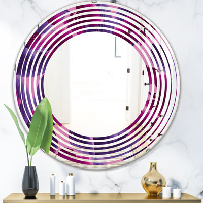 Miroir mural Orchid Blossom Wave Cottage Americana