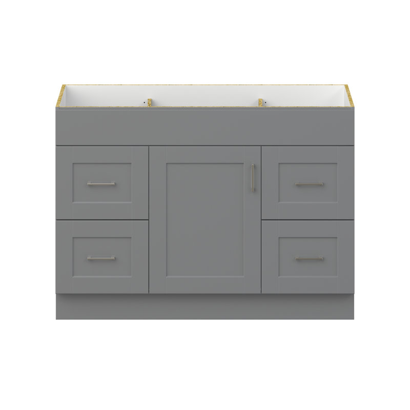 MagickWoods Hudson 48" Single Bathroom Vanity Base Only, Twilight Mist