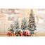 Arbre de Noël enneigé 6,5 pi avec 350 lumières DEL blanc chaud, 1386 pointes Pe +, 31 pieds en pin et base de pot pour une décoration décorative élégante