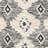Alimatou Hand Knotted Wool/Cotton Southwestern Rug in Black/Ivory-617280376