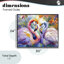 Flamant rose, paire d'amour encadrée, design par Shelly Craig-1715988307-1715988309