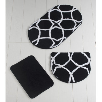Ensemble de 3 tapis de bain Brunot