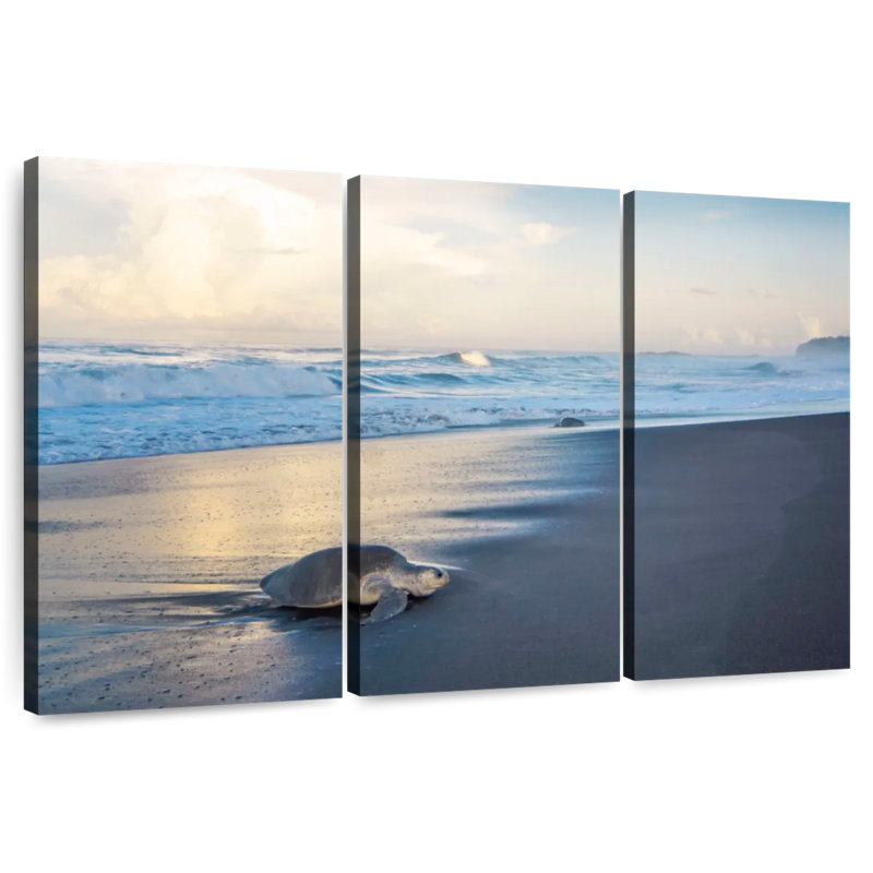 Turtles From The Sea, 36" H x 57" W