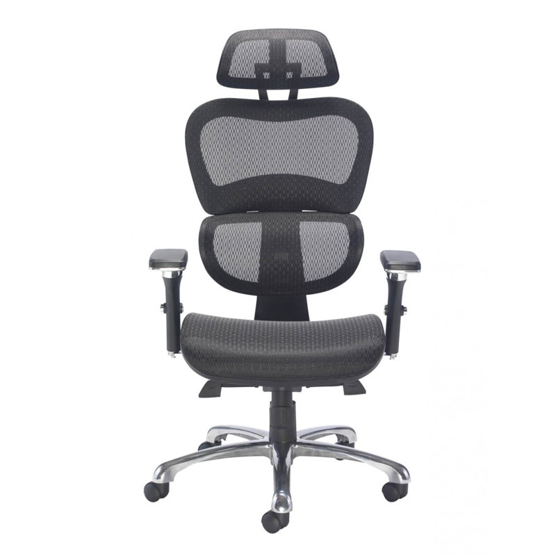 Mesh Office Chair with Headrest