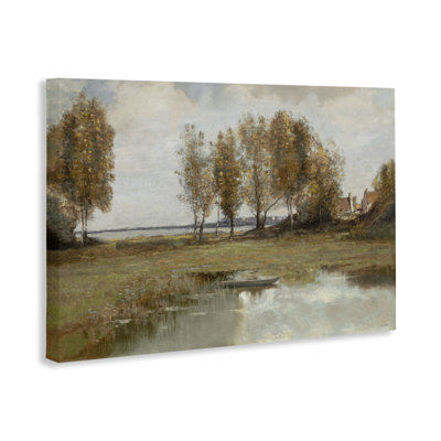 Toile de paysage «A Peaceful Spot», conception par Amber Sterling