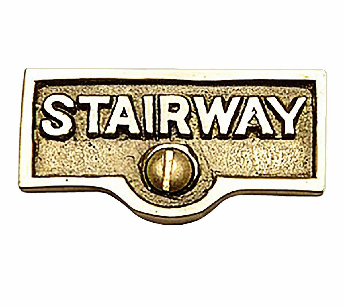 The Renovators Supply Inc. Stairway Name Signs Label Switch Plate Tag ...