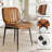 Stylish Faux Leather Dining Chairs: Elegant Side Chairs For Dining Rooms, Kitchens, And Living Spaces-109423021-109423024