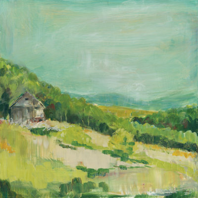 " Upper Fields " by Sue Schlabach Painting Print