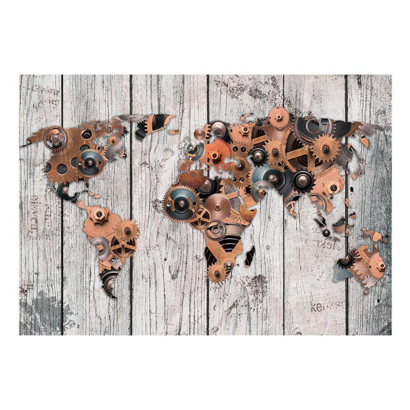 Murale lisse, Orange, 96" L x 135" W