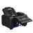 39'' Power Recliner Cave Home Theater Chair with Adjustable Headrest USB LED