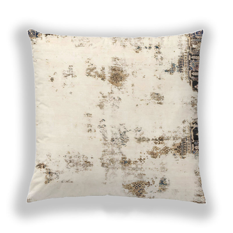Coussin Abstract, Microsuède