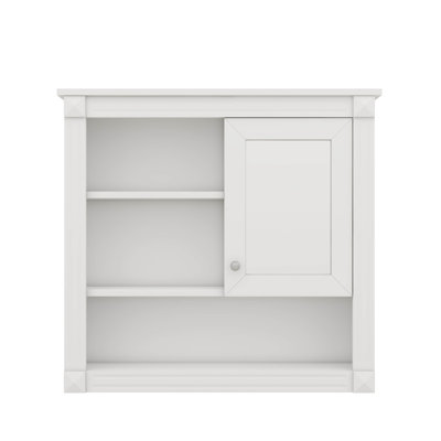 Armoire de salle de bain murale 32 pouces avec miroir, armoire à pharmacie avec 4 tablettes personnalisables