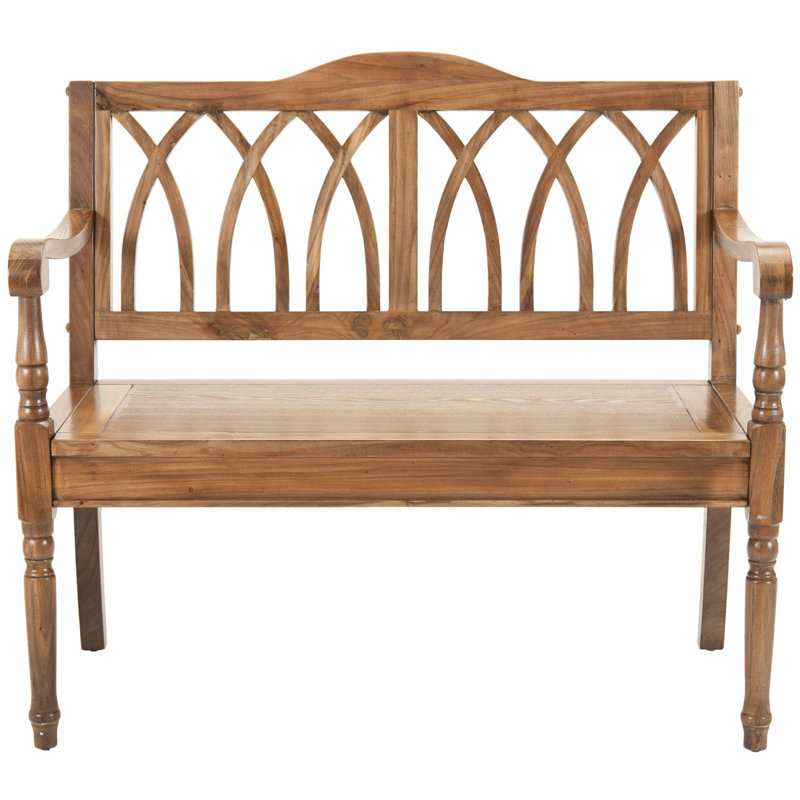 Lords Upholstered Bench, Oak